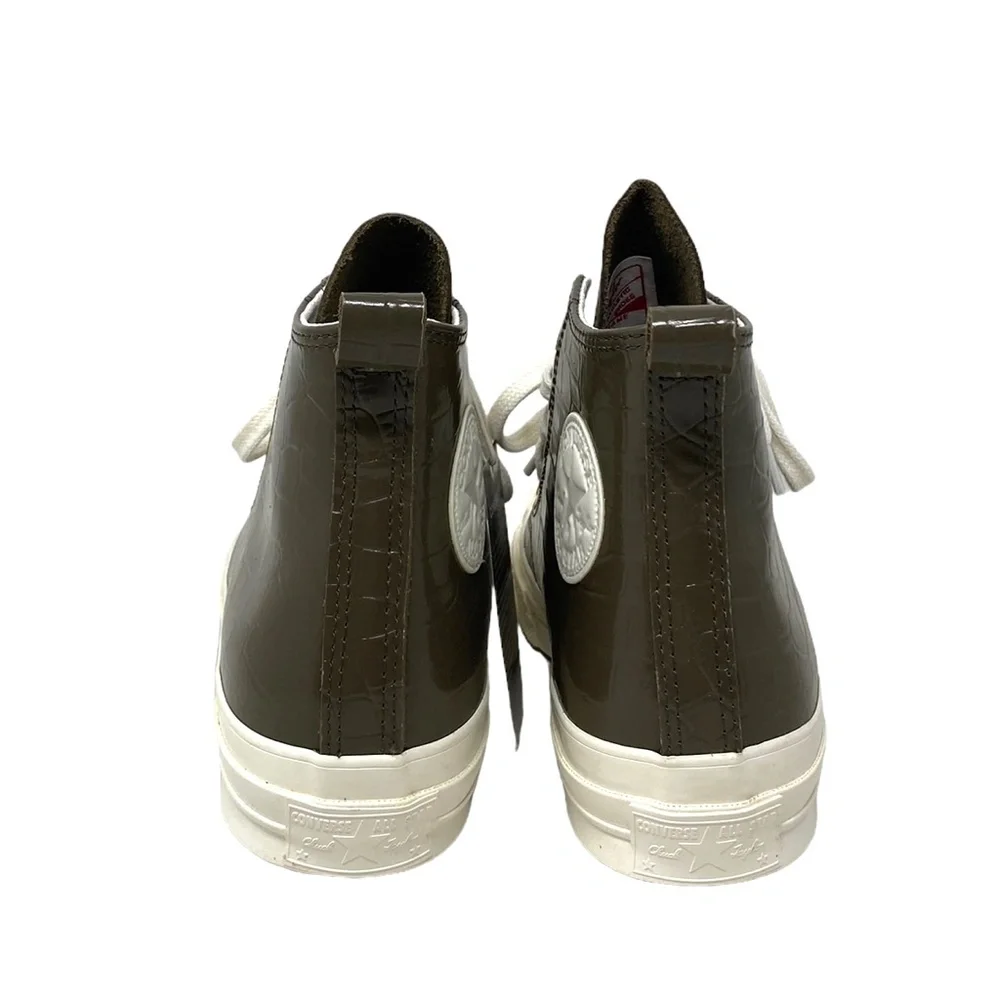 Converse Chuck 70 Skate High Shoes Brown Leather Sneakers Women's Size A07656C - Picture 6 of 9